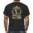 I Dont Need Therapy I Just Need To Listen To Paul Simon Tshirt Mens Back Print T-shirt