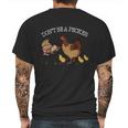 Dont Be A Pecker Funny Pet Mens Back Print T-shirt