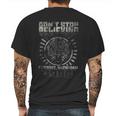 Dont Stop Believing Detroit Album Guitar Cover Rock Band Junior Mens Back Print T-shirt