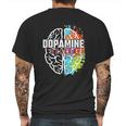 Dopamine Dealer Fitness Coach Personal Trainer Mens Back Print T-shirt