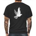 Dove Shedding A Purple TearShirt Mens Back Print T-shirt