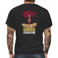 Dr Pepper Est 1885 Helping Me Survive Quarantine Mens Back Print T-shirt