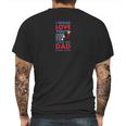 Dr Seuss I Love You Dad Mens Back Print T-shirt