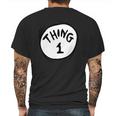 Dr Seuss Thing 1 Mens Back Print T-shirt