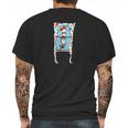 Dr Seuss Window Cat Mens Back Print T-shirt