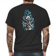 Dragon Ball Goku Ssb Mens Back Print T-shirt