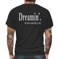 Dreaming Martin Luther King 1963 Mens Back Print T-shirt