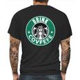 Drink Covfefe Funny Parody Logo Mens Back Print T-shirt