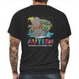 Dumbo Autism Walking A Different Path Mens Back Print T-shirt