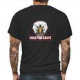 Eagle Fang Karate Eagle Head Mens Back Print T-shirt