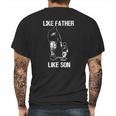 Eagles Fans Like Father Like Son Mens Back Print T-shirt