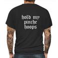 Earrings Hoops Chicana Mens Back Print T-shirt