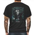 Edgar Allan Poe Nevermore Raven Mens Back Print T-shirt