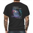 Eeyore I Believe There Are Angels Among Us Shirt Mens Back Print T-shirt