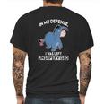 Eeyore Love Mens Back Print T-shirt