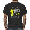 El Camino De Santiago Compostela Spain Pilgrim Hikers Gift Mens Back Print T-shirt