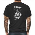 El Chapo Sinaloa Mens Back Print T-shirt