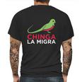 El Quetzal Dice Que Chinga La Migra Mens Back Print T-shirt