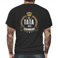 El Tata Mas Chingon Funny Tata Abuelo Gift Mens Back Print T-shirt