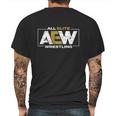 All The Elite Wrestling Mens Back Print T-shirt