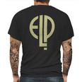 Elp High Voltage Logo Mens Back Print T-shirt