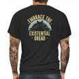 Embrace The Existential Dread Funny Cat Mens Back Print T-shirt