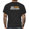 Employee Warehouse Coworker Swag Mens Back Print T-shirt