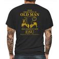 Emporia State University Mens Back Print T-shirt