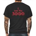 Endgame I Love You 3000 Mens Back Print T-shirt