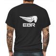 Erik Buell Racing Logo Mens Back Print T-shirt