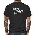 Evolution To Darts Vader Funny Darts Player Gift Mens Back Print T-shirt