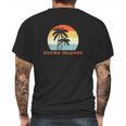 Exuma Bahamas Vintage Sun Surf Throwback Vacation Mens Back Print T-shirt