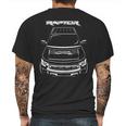 F150 Svt Raptor 2010 Mens Back Print T-shirt