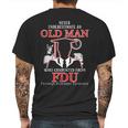 Fairleigh Dickinson University Mens Back Print T-shirt