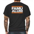 Famu Alum Collection By Graphic Snob Mens Back Print T-shirt