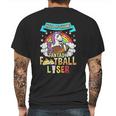 Fantasy Football Loser Last Place Mens Back Print T-shirt