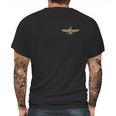 Faravahar Zoroastrianism Persian Symbol Side Mens Back Print T-shirt