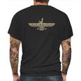 Farvahar Faravahar Farohar Iranian Persian Zoroastrianism Mens Back Print T-shirt