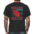 Fate Is Not An Eagle It Creeps Like A Rat Mens Back Print T-shirt