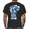 Fc Schalke 04 Mens Back Print T-shirt