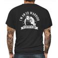 Fd Warrior Nftw Fibrous Dysplasia Awareness Mens Back Print T-shirt