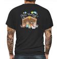 Feliz Navidad Cute Nativity Scene Mens Back Print T-shirt