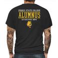 Ferris State College Alumnus Mens Back Print T-shirt