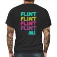 Flint Michigan Fun Gift From Your Hometown Mens Back Print T-shirt