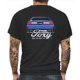 Foxy Body Ford Mustang Fox Body T-Shirt Mens Back Print T-shirt