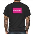 Free Britney Freebritney Mens Back Print T-shirt