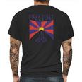 Free Tibet Shirt Mens Back Print T-shirt