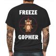 Freeze Gopher Bose-Eye Mens Back Print T-shirt