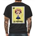 Frida Kahlo Funny Card Mens Back Print T-shirt