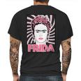 Frida Kahlo Portrait Graphic Mens Back Print T-shirt